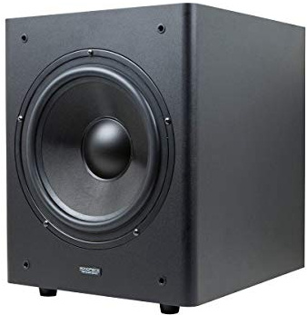 Monoprice Stage Right 10-Inch Powered Studio Multimedia Subwoofer - (605999) Black