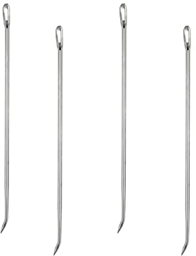 10Pcs Conventional Roasting Trussing Needles, for Stuffed Turkey, Chicken, Roasts and Rolled Meats Supplies