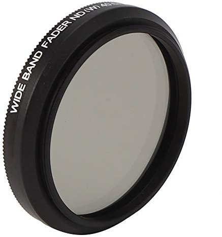 Einstellbarer ND-Filter, 40,5 mm / 43 mm ND2? ND400 Einstellbarer neutraler Grauer ND-Objektivfilter für Spiegelreflexkamera Notwendiges Zubehör (43 mm) Geschenk
