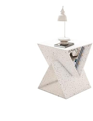 CCYENG Beistelltisch, Couchtisch, Kleiner Beistelltisch, Metall-Beistelltisch mit 3 Ebenen, Nachttisch, quadratischer Akzent-Couchtisch, Sofa-Beistelltisch, wasserdichter Snacktisch für d