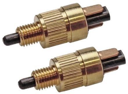 2x Bremslichtschalter passend für Aprilia SR 50, Piaggio NRG, TPH, Zip, Sfera RST, NSL | 13 mm kurz | Ersatzteil in Erstausrüsterqualität