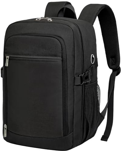 RuoSien for Ryanair Cabin Bags 40x30x20 Underseat Carry-On,Hang Luggage for Women Men,Travel Backpack Cabin Size for Ryanair Backpack Flight Bag with Charging Hole