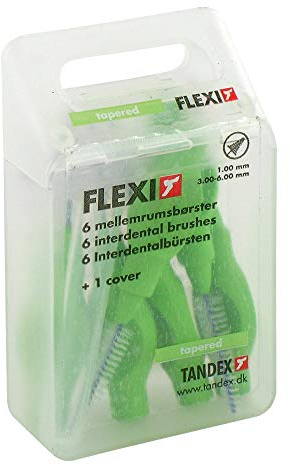 TANDEX FLEXI Interdental Bürsten 1,0 mm gr& 6 St