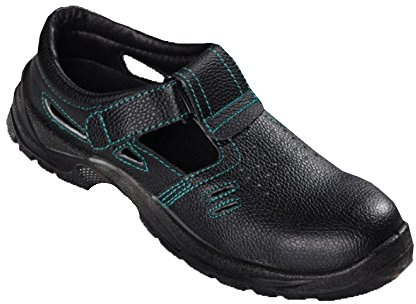 teXXor 6111-46 Sandales de sécurité Gap S1, Taille 11, Noir/Jaune