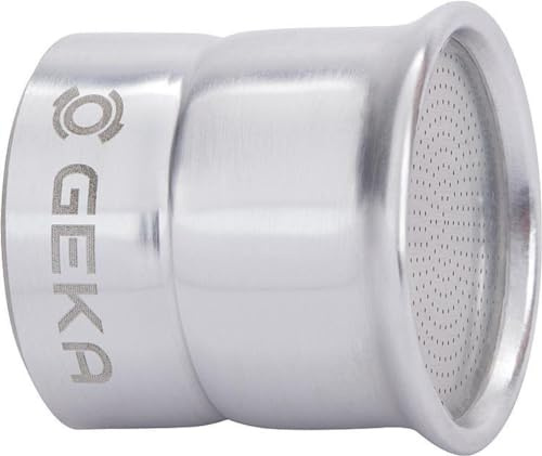 Geka 10GKSB Gießkopf Soft rain - microfine S 0.4 mm Bohrung 30 mm Platine LM, Silber, 18 x 8 x 13 cm