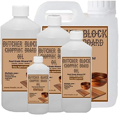 Chopping Board Mineral Oil 100% Food grade for Butcher Block (1 Litre)