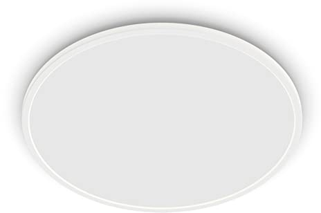 Philips LED SuperSlim Outdoor Ceiling Light 15W [Warm White - White] Water Resistant IP54, For Garden, Patio and Terrace Lighting.