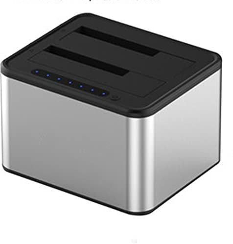 ZHCHAO Aluminio 2.5 /3.5 Compatible 5GBPS HDD SSD Caja Externa Caja Disco Duro HDD Docking Station Caja 3.0 HDD