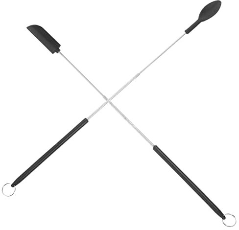 Mikinona 1set Spatula and Scoop Baking Tool for Jam Butter and Ergonomic Design Non-Stick Lightweight Kitchen Utensils for Baking and Cooking