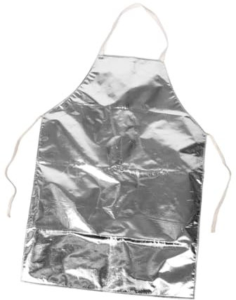 Uonlytech Delantal Aluminio Resistente Al Calor Para Cocina Delantal Aislante Para Lavavajillas y Protección Contra Salpicaduras