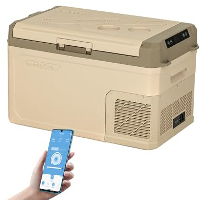 Alpicool GE30 30L Compressor Car Fridge Freezer, Portable DC 12v Camping Refrigerator