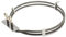 JCSPARES® - Resistenza Circolare Ventilata 1550 Watt Diametro 180 mm per Forno Ventilato Compatibile con Bosch Compatibile con Smeg