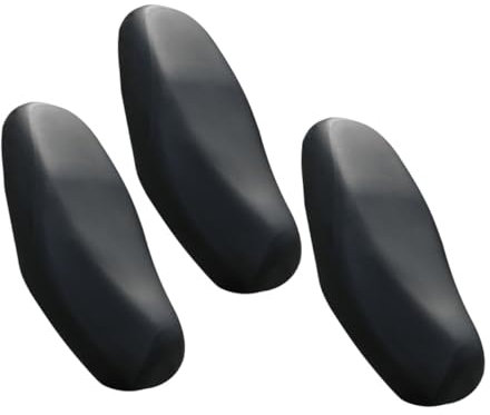 JECOMPRIS 3stücke Teiliges Moped-sitzbezug Wasserdichtem Pu- Passend Für Motorradsitze Elektroscooter Und Einfache Installation Und Optimaler Schutz