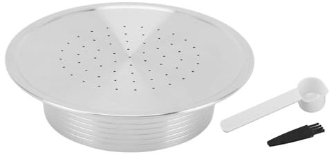 Cápsula de café recargable 304 304 CAPA DE CAPOR DE CAFÉ REUDENABLE DE ACERO INOXIBLE Copa con cepillo y cuchara para máquinas de café HD7801 Máquinas de café