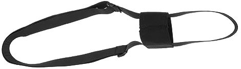 Sangle de Bouteille Réglable Noire en Nylon, Porte-Bouteille Léger