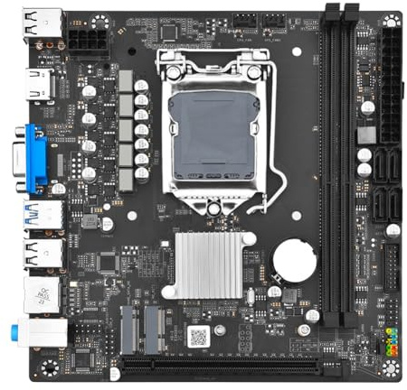Koolenry H510M-I Mini Itx Motherboard LGA1200 CPU 64GB DDR4 RAM 6x USB2.0+4x USB3.0 M.2 NVME/NGFF Desktop PC Motherboard