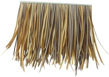 KESOTO Techo de Paja Artificial Espesado, Césped Sintético Multiusos para Bares, Jardines, Patios, Sombrillas, Y Fiestas.