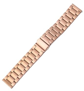 Run Ken Herrarmband I Rostfritt Stål For GT3, 42 Mm, 46 Mm, Sanzhu Metall, Smartklocka I Rostfritt Stål(Rose,20mm)