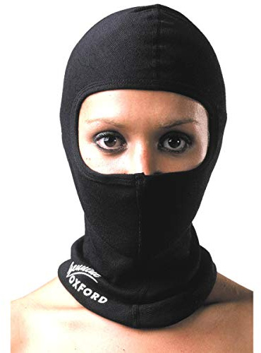 Oxford Unisex Cotton Oxford Sturmhaube Baumwolle Schwarz, Schwarz, Nicht zutreffend EU