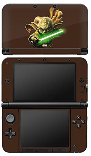 DeinDesign Autocollant Compatible avec Nintendo 3 DS XL Sticker Film Autocollant Star Wars Yoda Articles pour Fans
