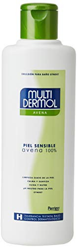 Multidermol Gel Avena - Pieles Sensibles, Ph Neutro, Calma y Suaviza, Avena al 100%, 750 ml