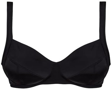 Cotonella, Reggiseno Viola in Morbida Microfibra - Reggiseno Senza Ferretto e con Sostegno Laterale Continuo dalla Coppa alla Spallina, con Fodera SottoCoppa in 100% Cotone - Art. CD053