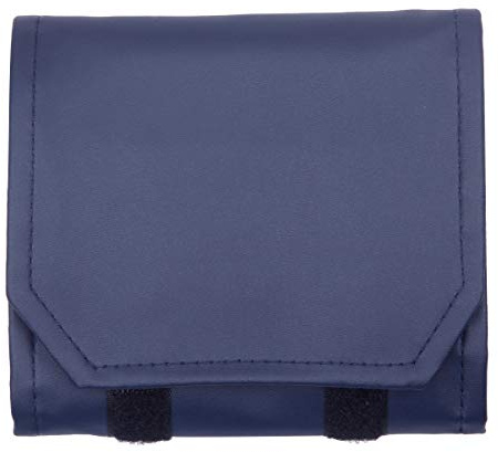 mookaitedecor Marine Schmuckrolle Tasche Schmuck Andtasche Mäppchen | Kettenaufbewarung Reise Schmuck Organizer Tasche, Roll Schmuckaufbewahrung Stoff für Ohrringe Halskette