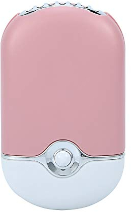 Broco wimpern ventilator, Werkzeug 3 Farben Tragbare Kühlung USB Mini-Lüfter Wimpernverlängerungskleber für Klimaanlagen Schnelltrocknendes Werkzeug(Rosa)