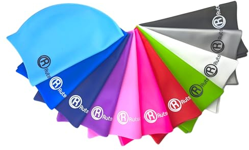 Rutscherlebnis Silicone Cap - Hochwertige Silikon-Badekappe in Rosa für Damen & Herren