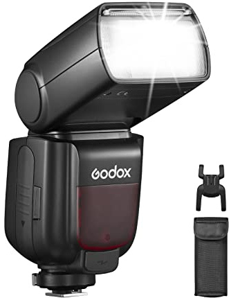 Godox TT685II-F TTL Kamera Blitz für GN60, Wireless X System, HSS 1/8000S, 0.1-2.6s Recycling Zeit, 2.4G Blitzlicht für Fuji Kamera X-Pro2 X-T100 X-T20 X-T2 X-T1 X-Pro1(TT685IIF Camera Flash)