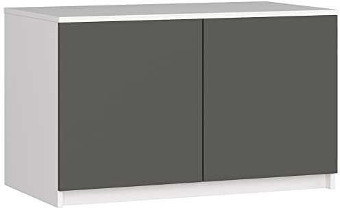 AKORD | Garderobenerweiterung | Erweiterung für einen Kleiderschrank | Schrankaufsatz | Stauraum | Deckenschrank | Einfach zu montieren | 24 Monate Garantie