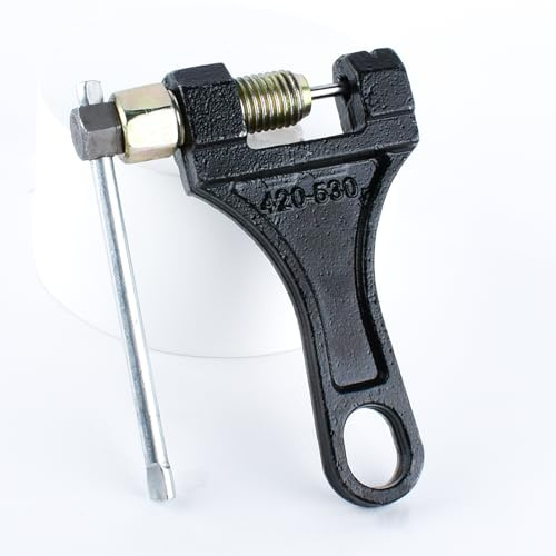 YCCOKJJ Chain Breaker Quick Chain Link Removal Tool#420 428 520 525 528 530 Chains Splitter Black Chainbreaker for Bike Bicycle Motorcycle Go Kart ATV Chains Replacement