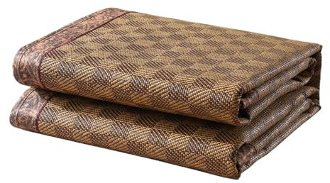 JJPSQHRV Stuoia di bambù Tappetino da Letto for Dormire d'Estate Materasso Fresco materassino Pieghevole Mahjong Tappetino rinfrescante for la Camera da Letto(80cm*190cm)