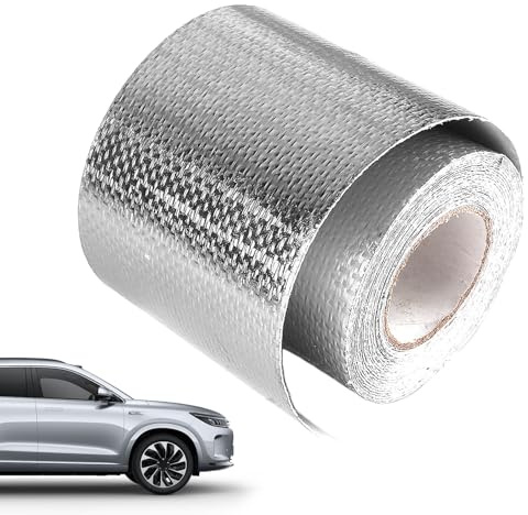 Självhäftande aluminiumfolietejp, aluminiumfolietejprulle Värmebeständig