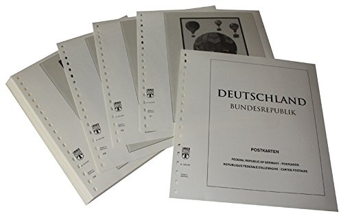 LINDNER Das Original Allemagne Cartes Postales - Feuilles pré-imprimées Année 1997-2016