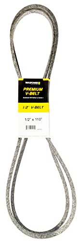MaxPower Courroies 347553, renforcé au kevlar, 1/2 x 110 - 4L1100 - longueur extérieure L(a) 2770 mm.