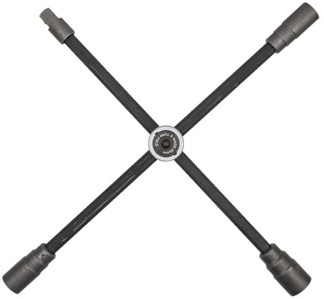KS Tools 518.1163 Rad-Kreuzschlüssel mit Gleitgelenk für NKW, 3/4x24x27x32mm