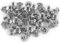 Poppstar Hard Drive Screws for 2.5 Inch Hard Drives, M3x5mm, Silver, 50pc PC Screw Set for Hard Drive Mounting