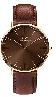 Daniel Wellington Classic Orologi 40mm Double Plated Stainless Steel (316L) Rose Gold