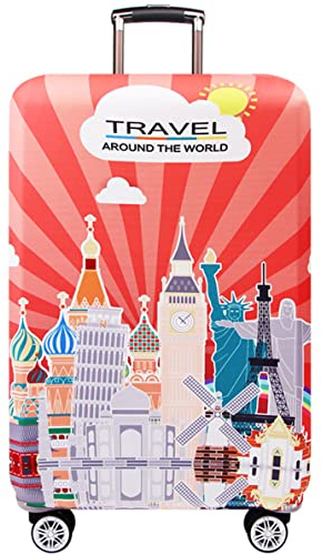 Hayisugal Kofferhülle Reise Kofferschutzhülle Reise-Koffer-Protector Kofferabdeckung Gepäck-Schutzhülle Reisekoffer Hülle Koffer Schutzhülle Luggage Cover, XL (29-32 Zoll)