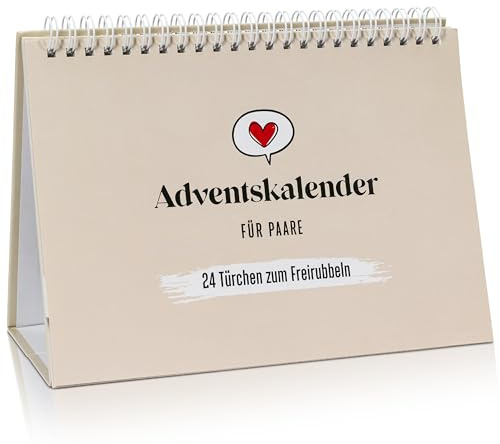 Darlena Adventskalender für Paare | Date Adventskalender für Erwachsene 2025 | Pärchen, Paar Adventkalender | Geschenk für Männer, Frauen, Freund & Freundin | Nikolausgeschenk für ihn & sie