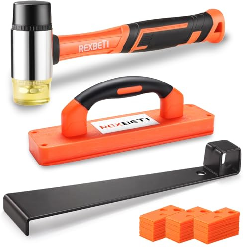 REXBETI Laminate Wood Flooring Installation Kit, LVP/Vinyl Flooring Tools