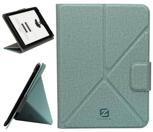 ZhaoCo Universal Hülle für 6.8'' Kindle Paperwhite 2021/7‘’ Paperwhite 2024/7'' Colorsoft Signature Edition 2024 - Hellblau