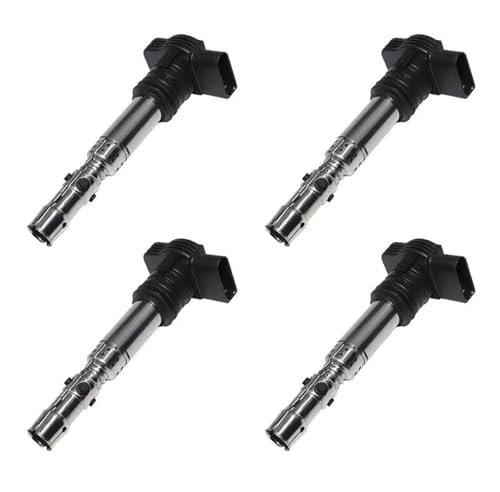 DZSQWETYU Zündspule 4/6 Stücke Uf411t 06a905115a Zündspulen Für A6 Für Tt 2000-2006 06a905115c Zündspulen Auto Zubehör Zündmodul(4PCS)