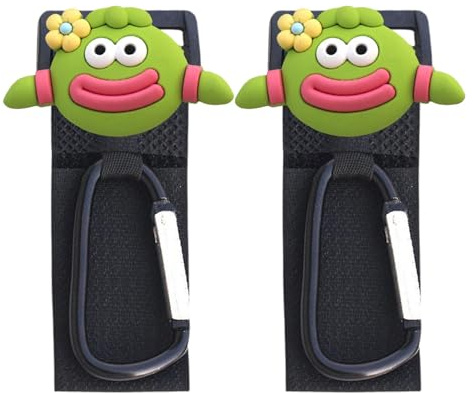 Clip e ganci per passeggino, moschettone per passeggino, 2 ganci per