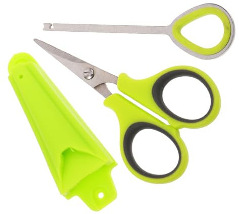 YARNOW Tijeras De Pesca Portátiles Kit De Herramientas Esenciales para Cortar Sedal Removedor De Anzuelos Alicates Multifuncionales para Pesca Al Aire