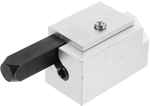 Toddmomy Scalpello da Carpentiere per Taglio ad Angolo Retto, Utensile per Mortasare Incernierato in Legno, Scalpello per Lavorazione Legno Punta Affilata e Allineamento Automatico,