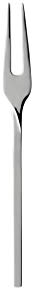 Villeroy & Boch NewWave Forchetta da Carne, Acciaio Inossidabile, Grigio (Argento), 18.9 cm