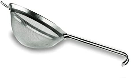 LACOR 62618 Passiersieb 18 cm Edelstahl 18/10 | Aus lebensmittelechtem Edelstahl gefertigt; hohe Korrosionsbeständigkeit und Haltbarkeit im täglichen Gebrauch