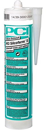 PCI SILCOFERM S, Schwarz, Silikon-Dichtstoff, 310ml